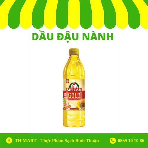 Dầu Ăn Thực Vật Cao Cấp Meizan Gold 1L --- 0 --222222