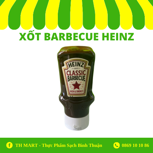 Sốt Thịt Nướng BBQ Vị Truyền Thống Heinz 480g --- 0 --222222
