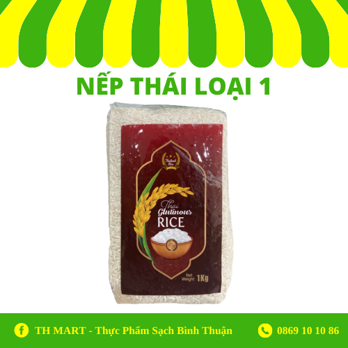 Nếp Thái Loại 1 Túi 1kg --- 0 --222222