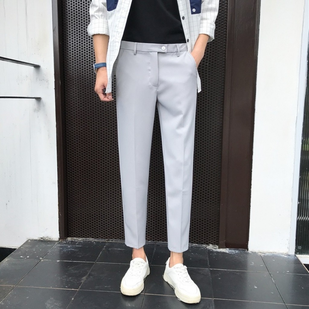 Link - Quần Âu Nam Đẹp KOREA Vải Tuyết Mưa Dáng Slimfit Phong Cách Hàn Quốc (https://shp.ee/4vbsj79)