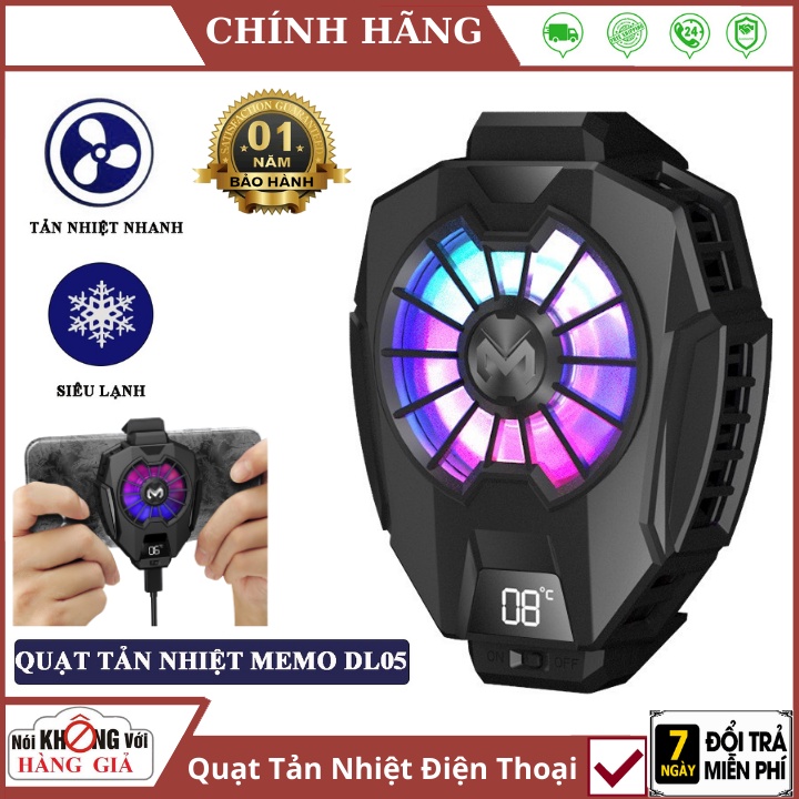 Link - Quạt tản nhiệt điện thoại MEMO DL05 💥 FREESHIP 💥 làm mát bằng sò lạnh siêu mát (https://shp.ee/8zwttaz)