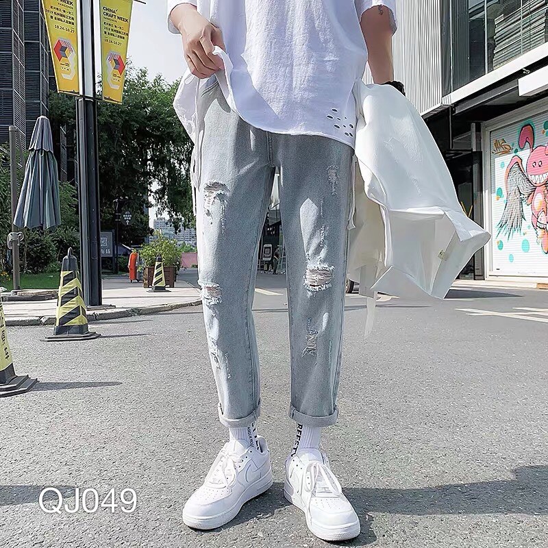 Link - QUẦN JEAN BAGGY NAM WASH RÁCH BẠC (https://shp.ee/ydj2btz)