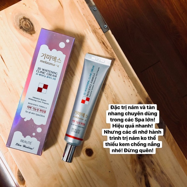 Kem Melasma dưỡng trắng trị nám da