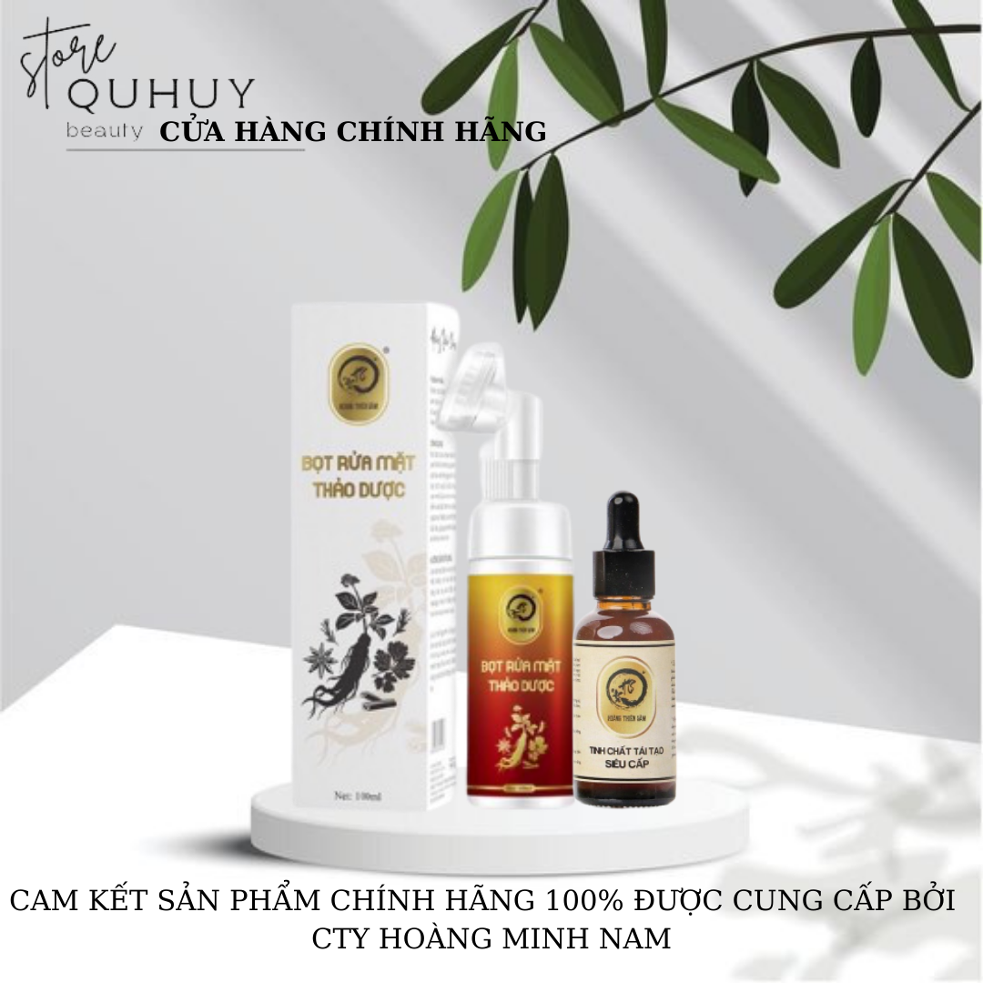 COMBO HOÀNG THIÊN SÂM THƯỜNG ( THUỐC + BỌT ) --- 0 --222222