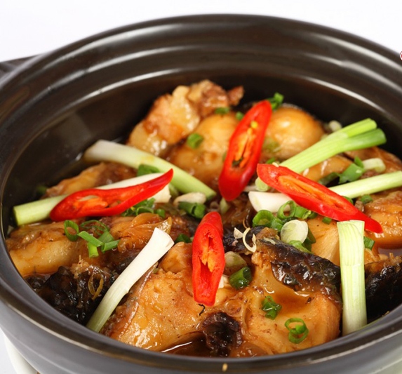 Cơm cá Bóp kho tiêu