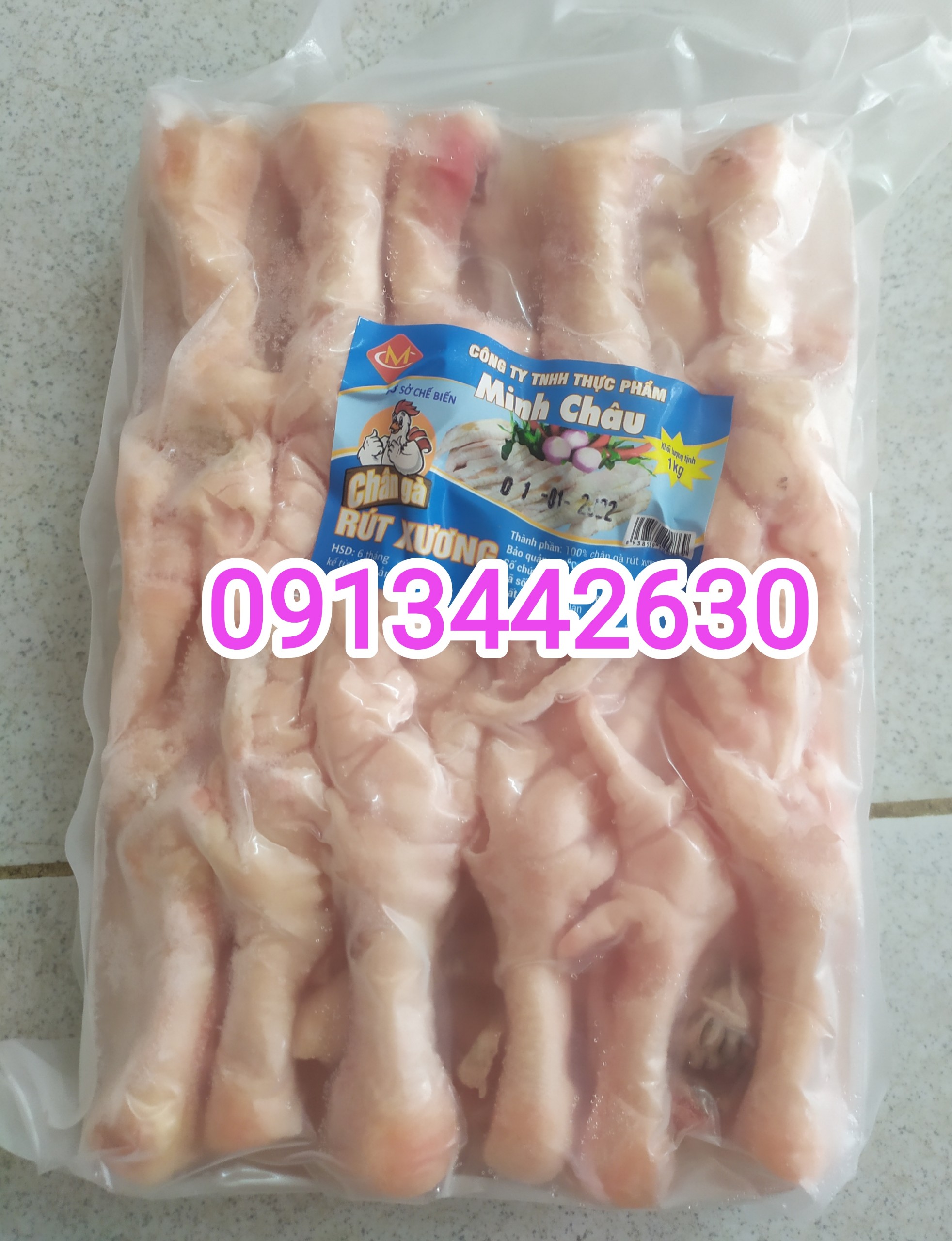 Chân gà rút Xương