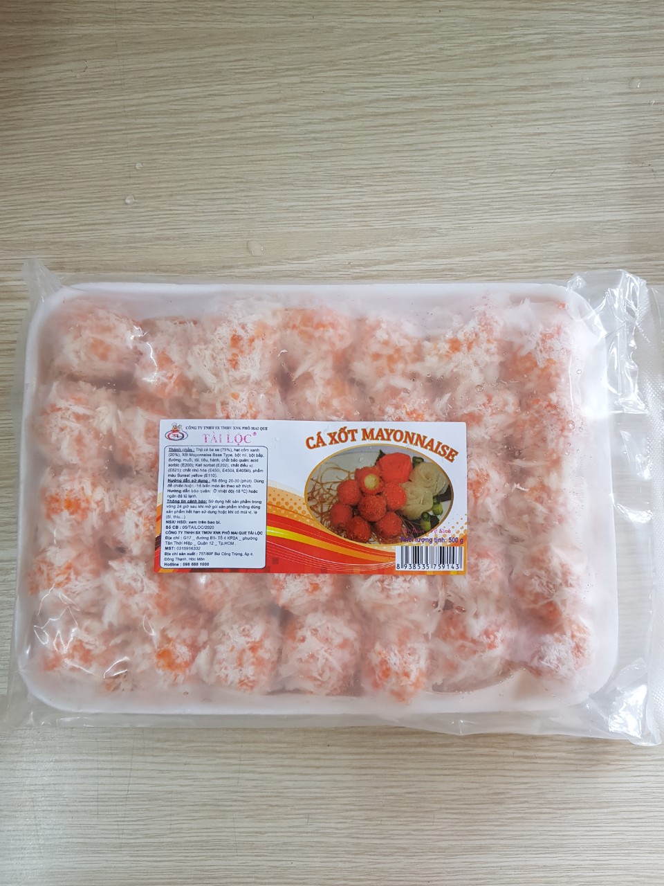 Hải sản sốt Mayonaise 