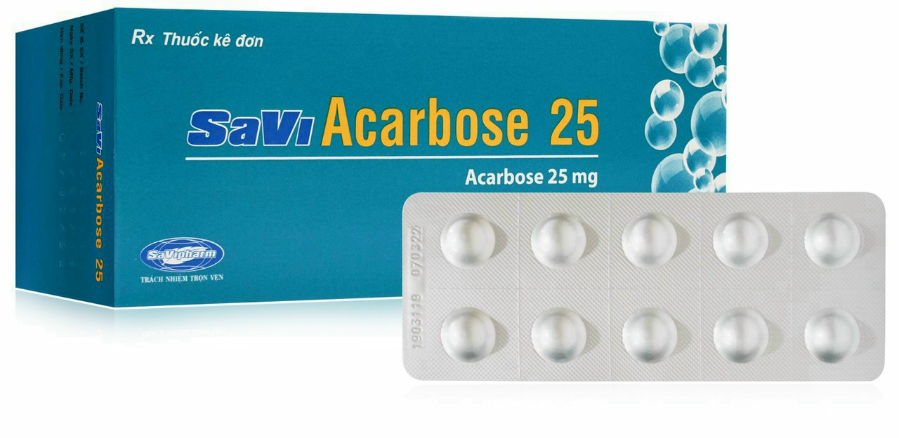 Savi Acarbose 25