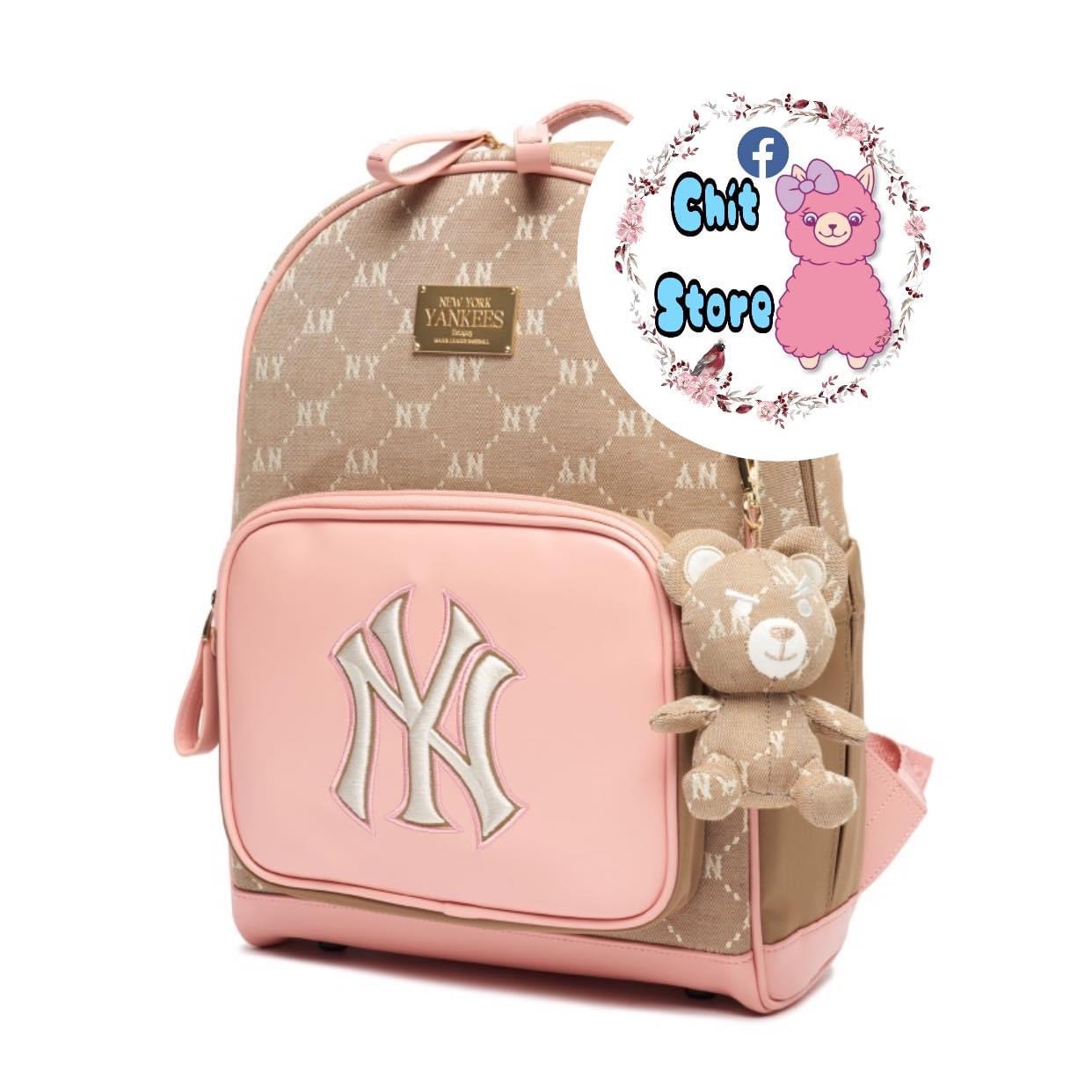 Balo hồng xinh MLB