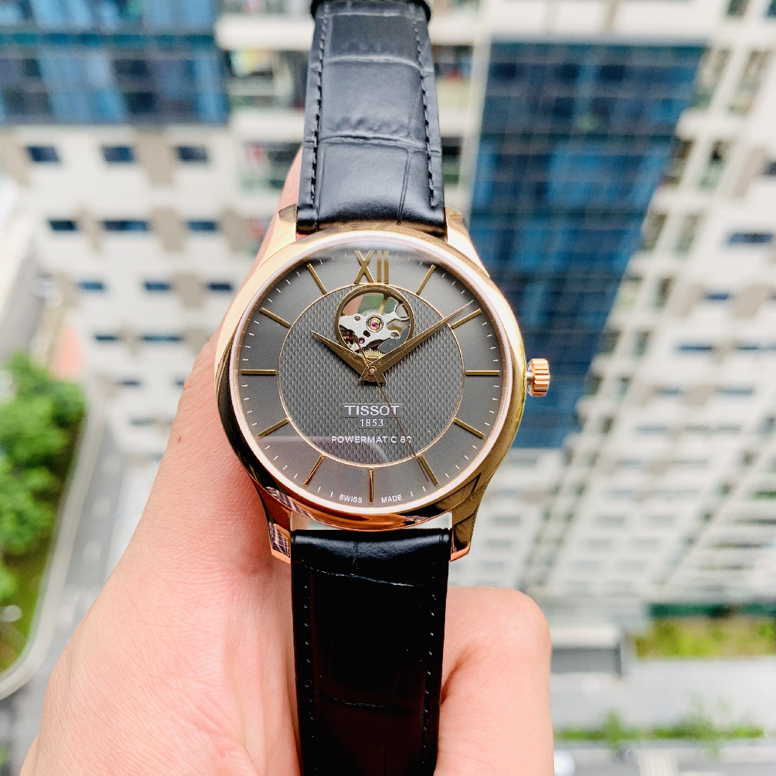 TISSOT TRADITION OPEN HEART