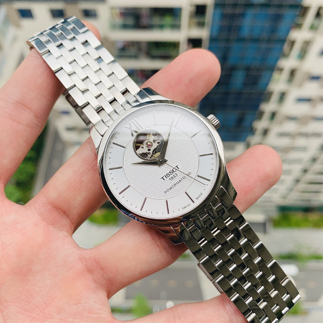 TISSOT TRADITION OPEN HEART