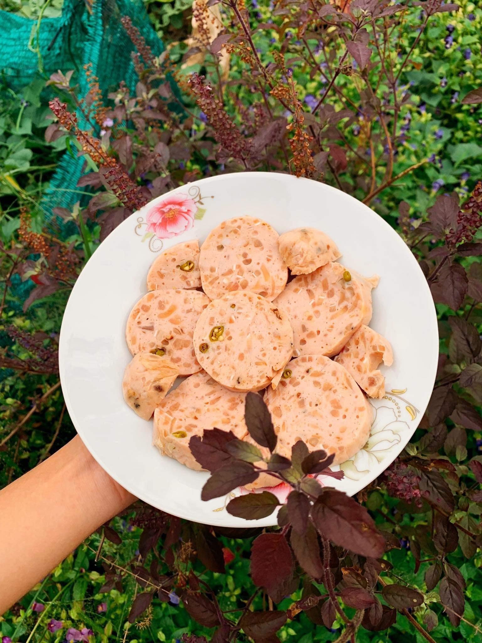 Chả tai heo ớt xiêm xanh