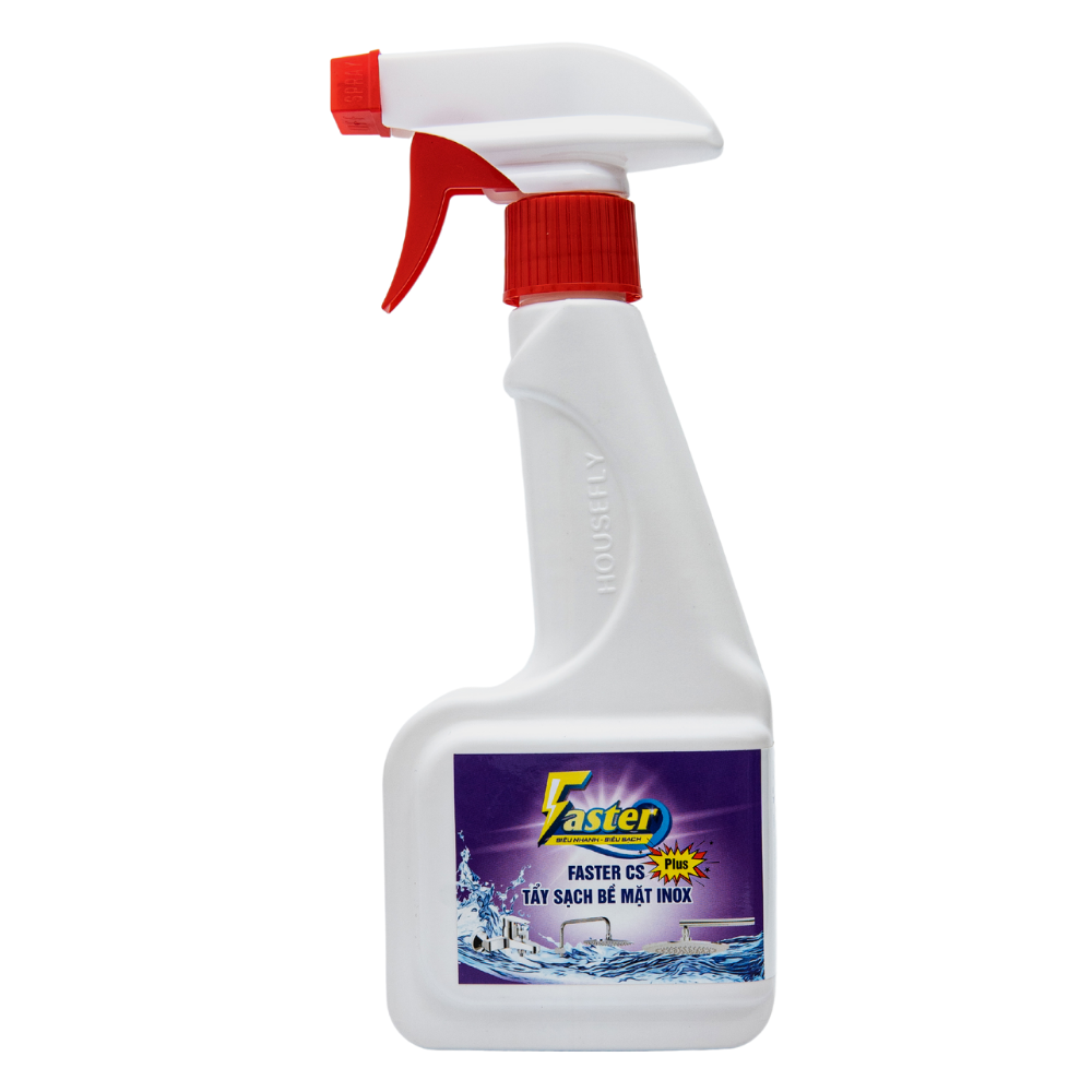 FASTER CS PLUS TẨY INOX SEN VÒI NHÀ TẮM, 350ML
