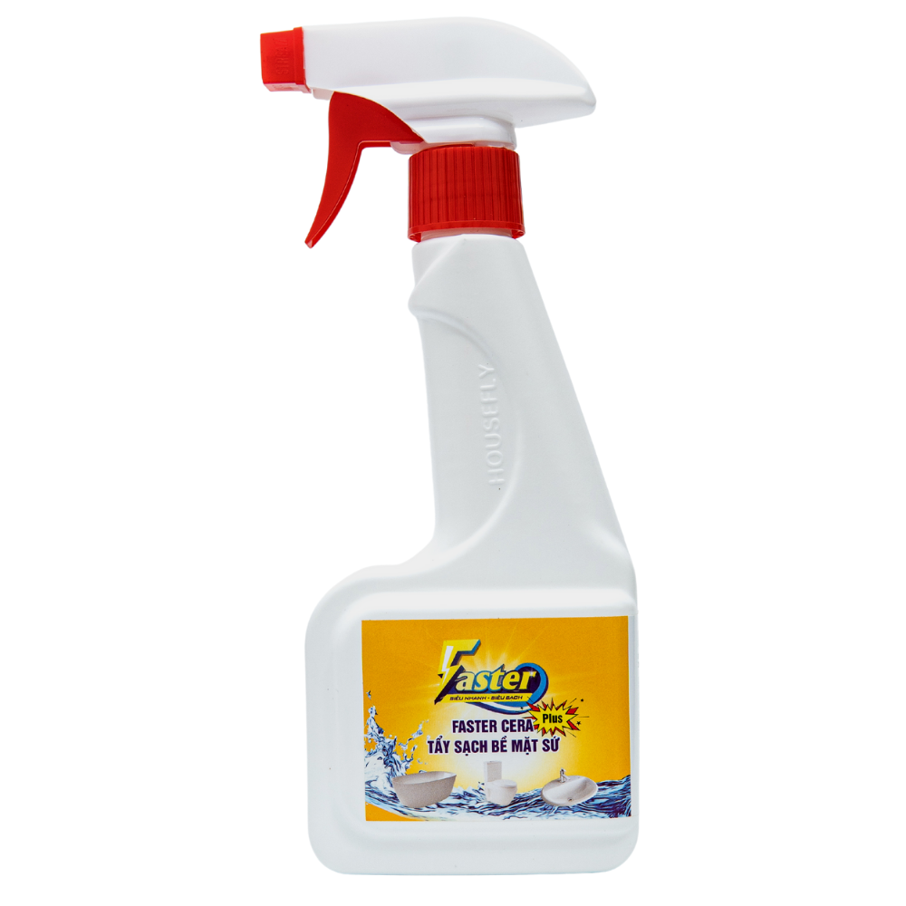 FASTER CERA PLUS TẨY TRẮNG BỒN SỨ, GẠCH MEN, 350ML