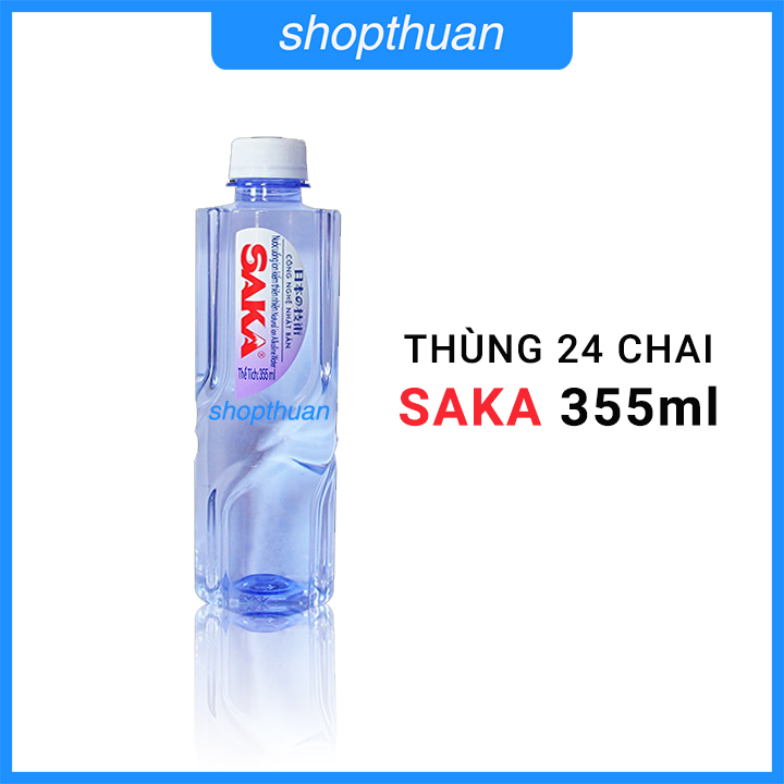 Nước Saka 355ml thùng 24 chai