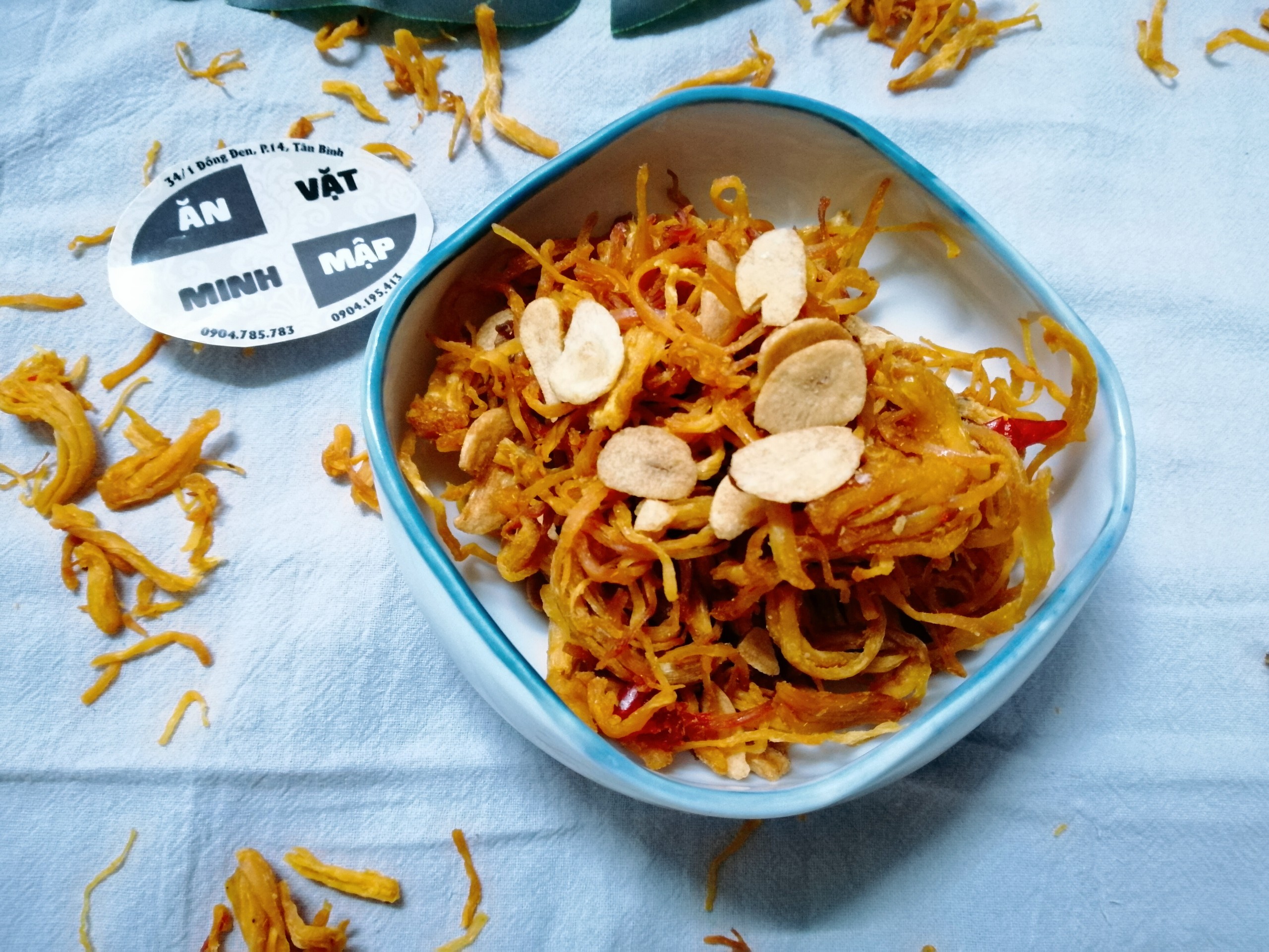 KHÔ GÀ TỎI