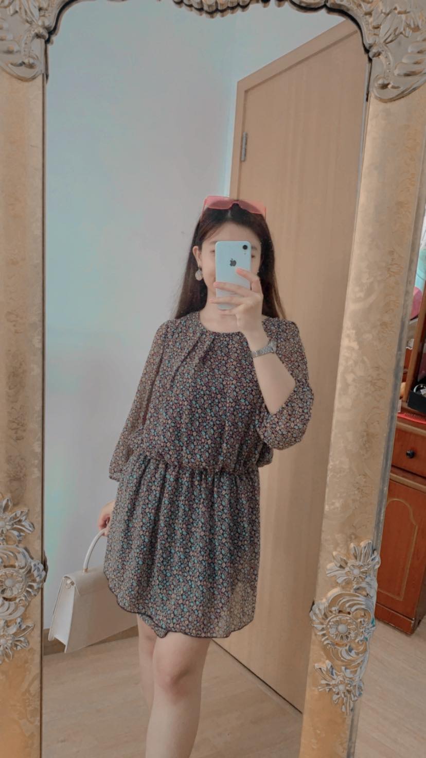 Đầm voan Nhật