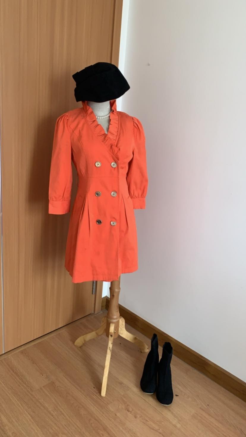 Áo choàng Blazer cồ điển