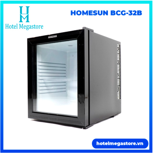 TỦ MÁT MINIBAR HOMESUN BCG-32B - DUNG TÍCH 32L - SẢN PHẨM CHÍNH HÃNG
