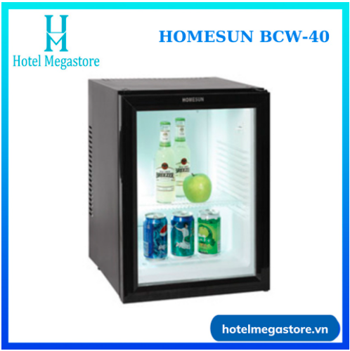 TỦ MÁT MINIBAR BCW-40 - DUNG TÍCH 40L - SẢN PHẨM CHÍNH HÃNG