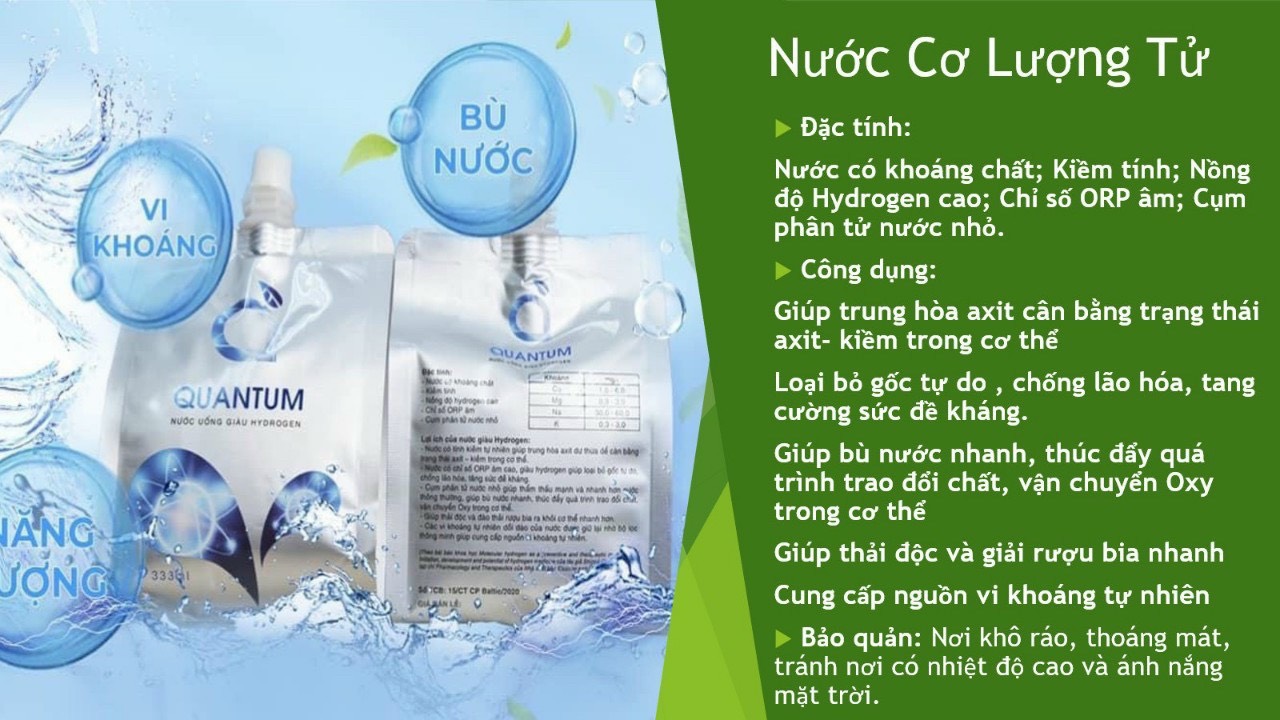 Nước khoáng giàu ion