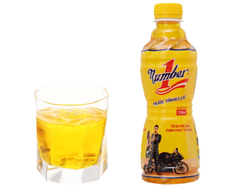 24 chai nước tăng lực Number1 330ml
