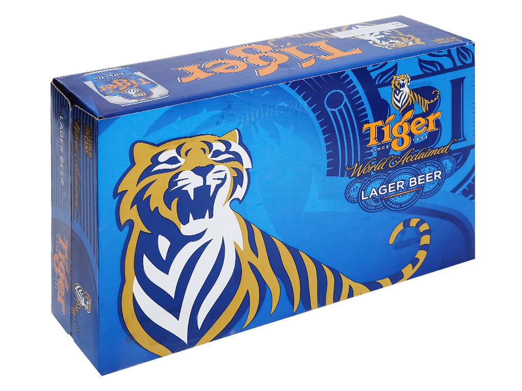 Thùng 24 lon bia Tiger 330ml