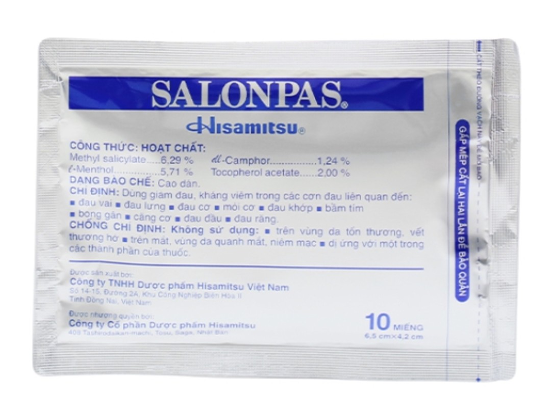 Salonpas Dán gói rời
