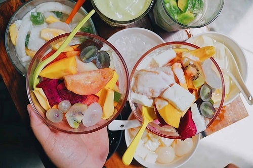 Sữa chua hoa quả