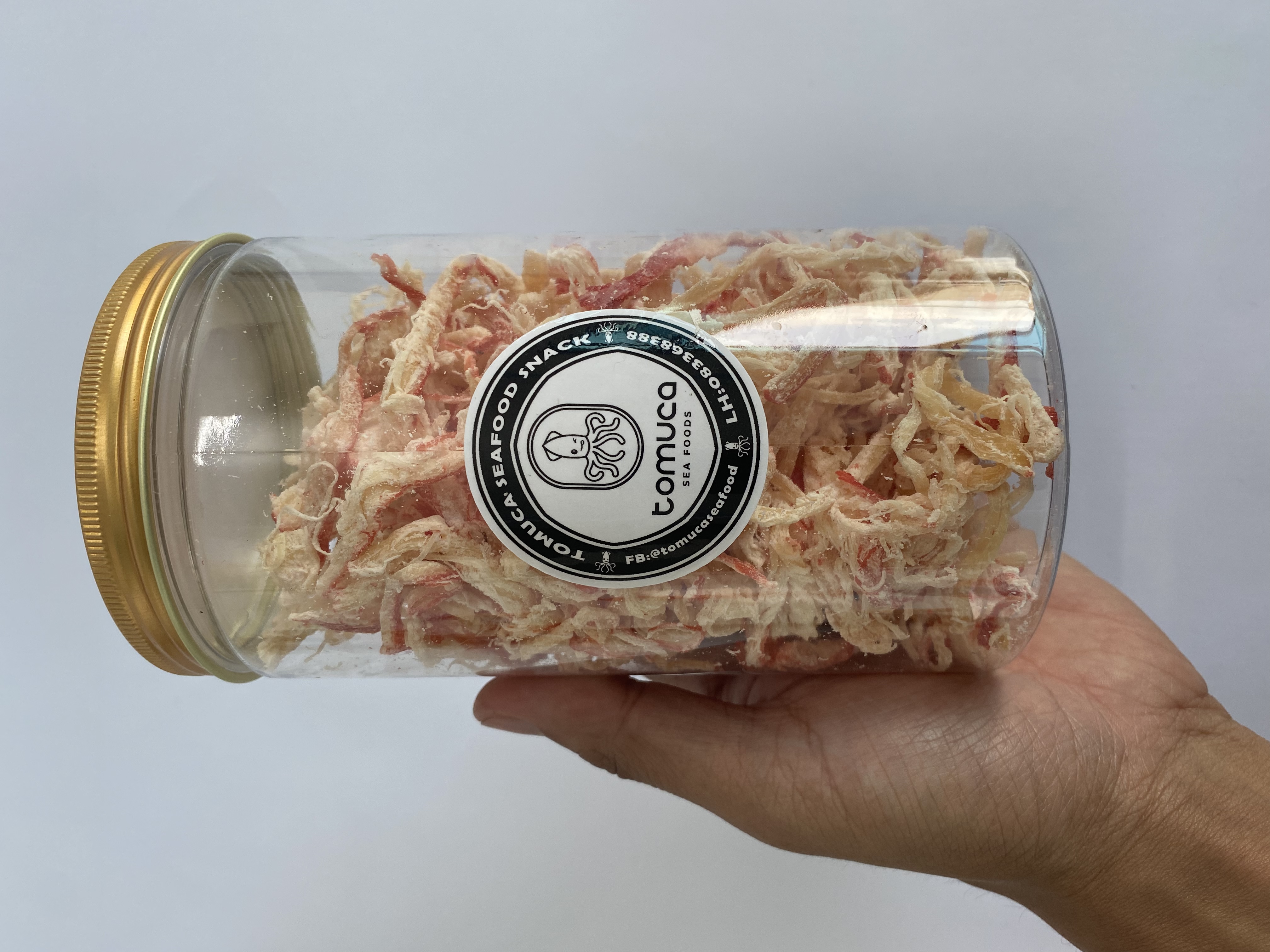 Mực Khô Xé Sợi Hấp Dừa - Loại 1