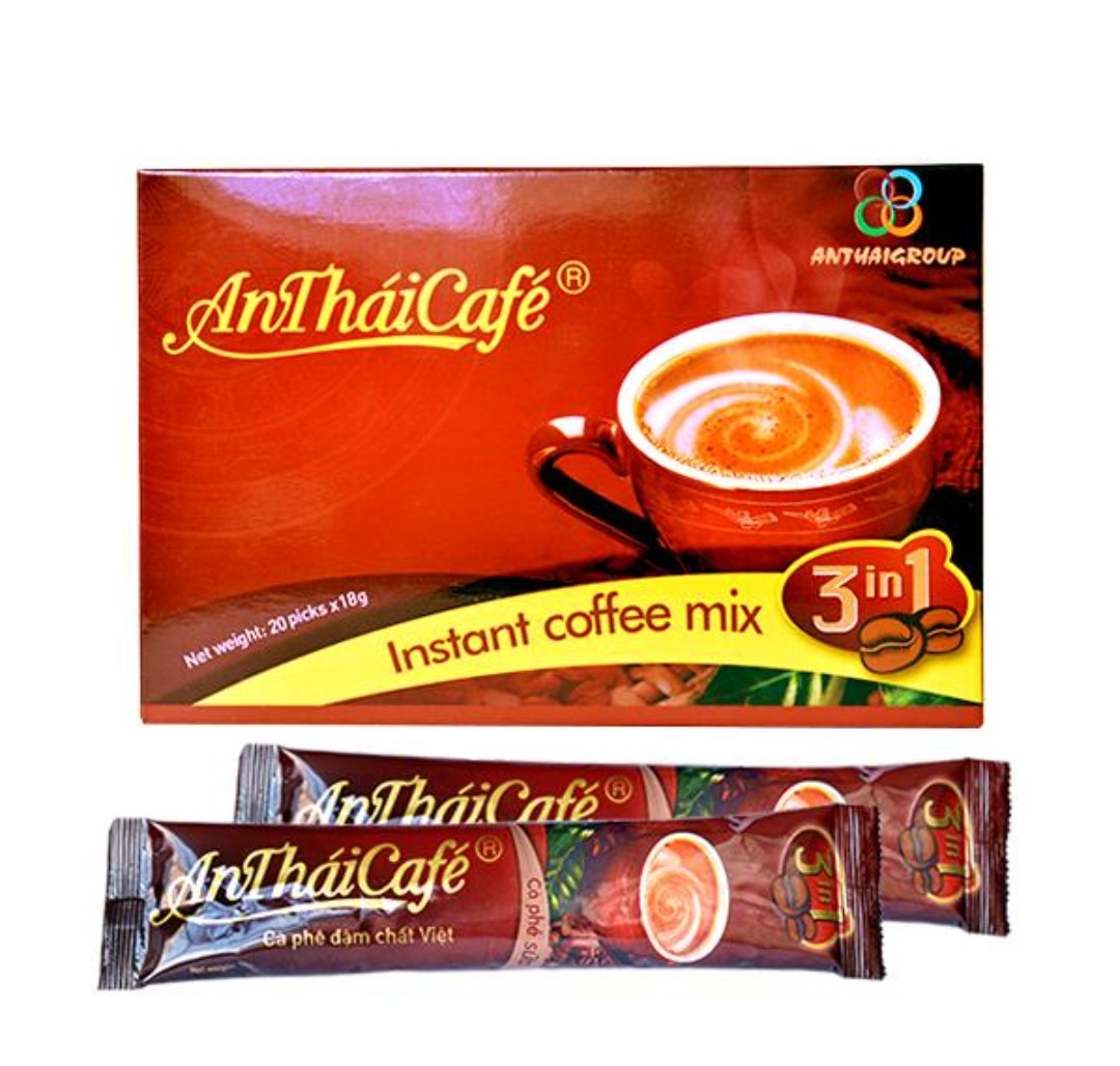 Cafe sữa 3in1 AnTháiCafe (20 gói x 18g)