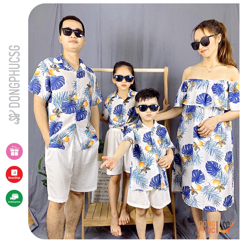 Link - Đồ đi biển gia đình set váy đầm áo quần đi biển mẫu hoa lá nổi bật chất tơ đũi mát mẻ sang trọng. Giá: 125.000 - 145.000 vnđ (https://shorten.asia/TugcfjKf)