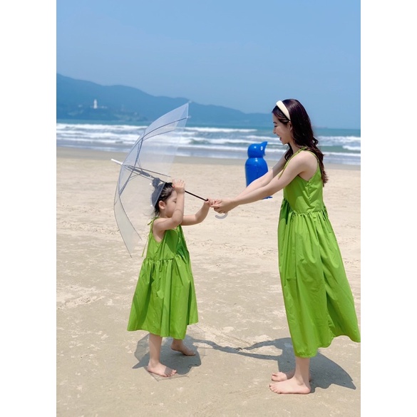 Link - Váy đôi mẹ và bé Mick and Milk Set váy dành cho mẹ và bé chất thô nến màu xanh bơ xanh neon mát mẻ. Giá: 205.000 - 295.000 vnđ (https://shorten.asia/wdqnP9uK)
