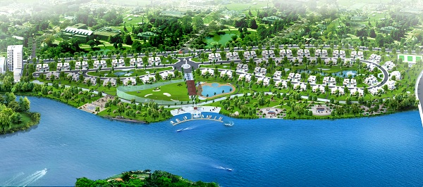 Phú Gia Villa Compound: Biệt thự sinh thái ven sông Cẩm Lệ