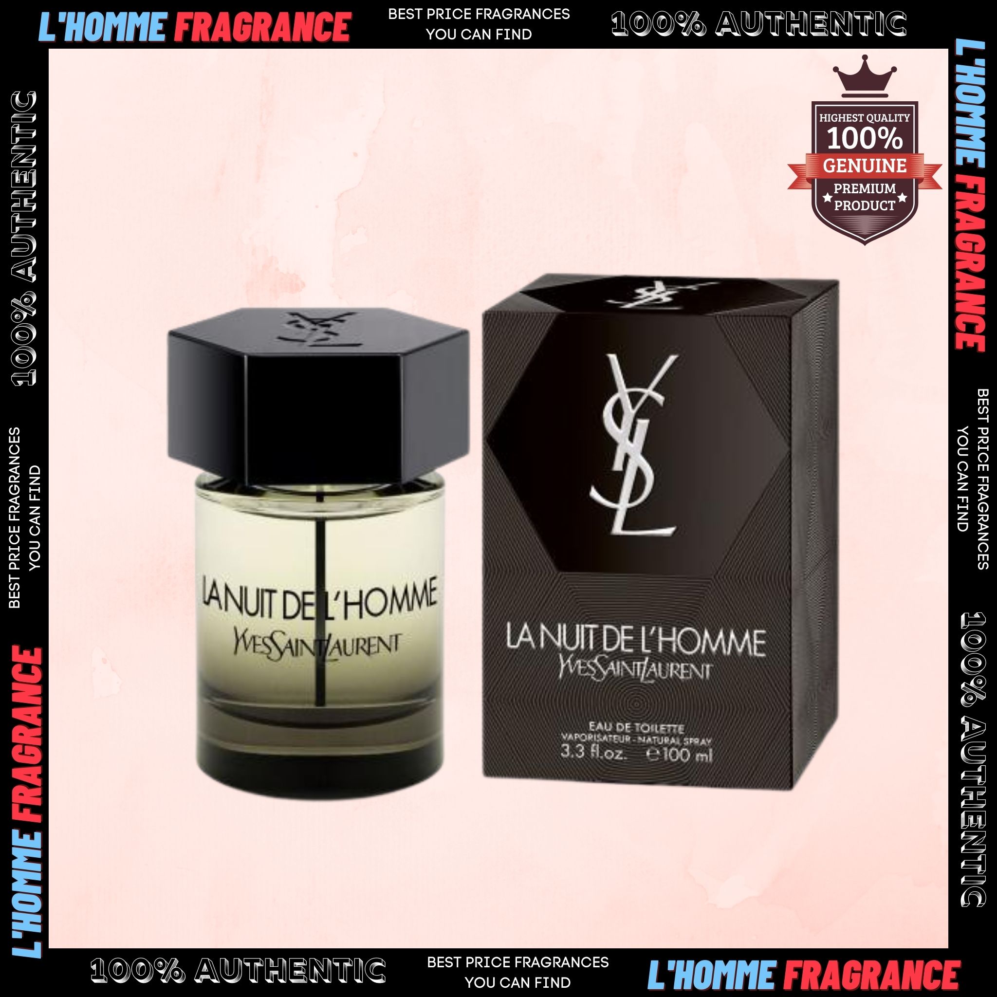 [Chiết][10ml] YSL Yves Saint Lauren La nuit de L'homme EDT