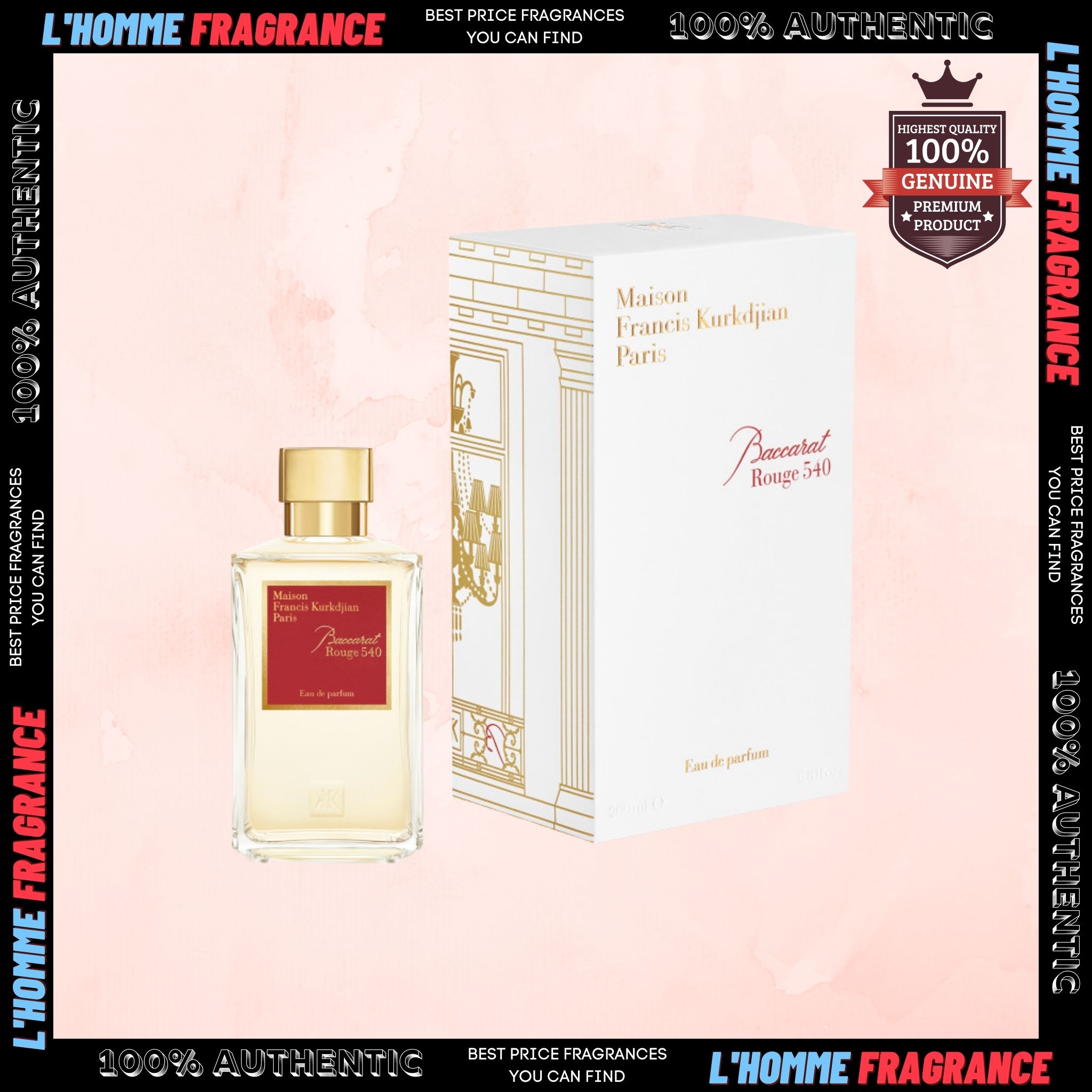 [Chiết][10ml] MFK Maison Francis Kurkdjian Baccarat Rouge 540 EDP