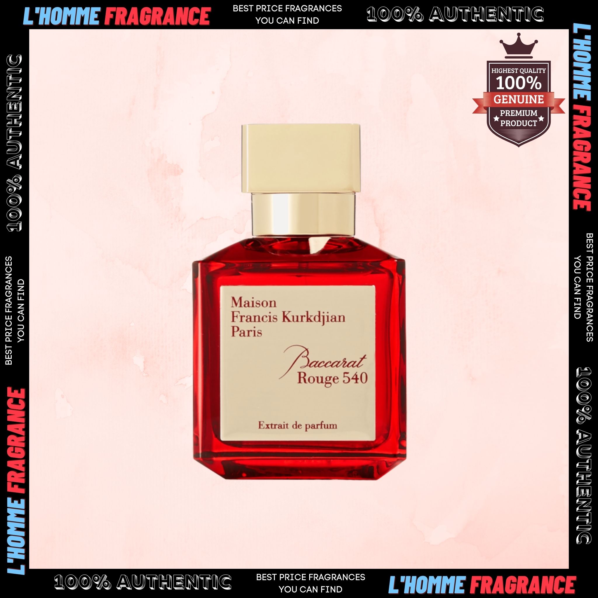 [Chiết][10ml] MFK Maison Francis Kurkdjian Baccarat Rouge 540 Extrait de Parfum