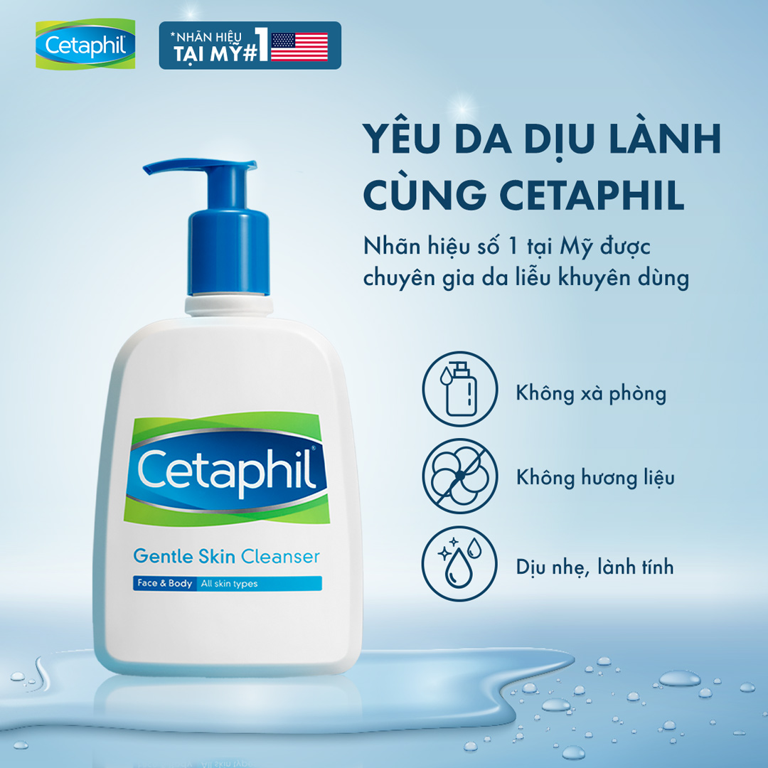 Sữa rửa mặt Centaphil
