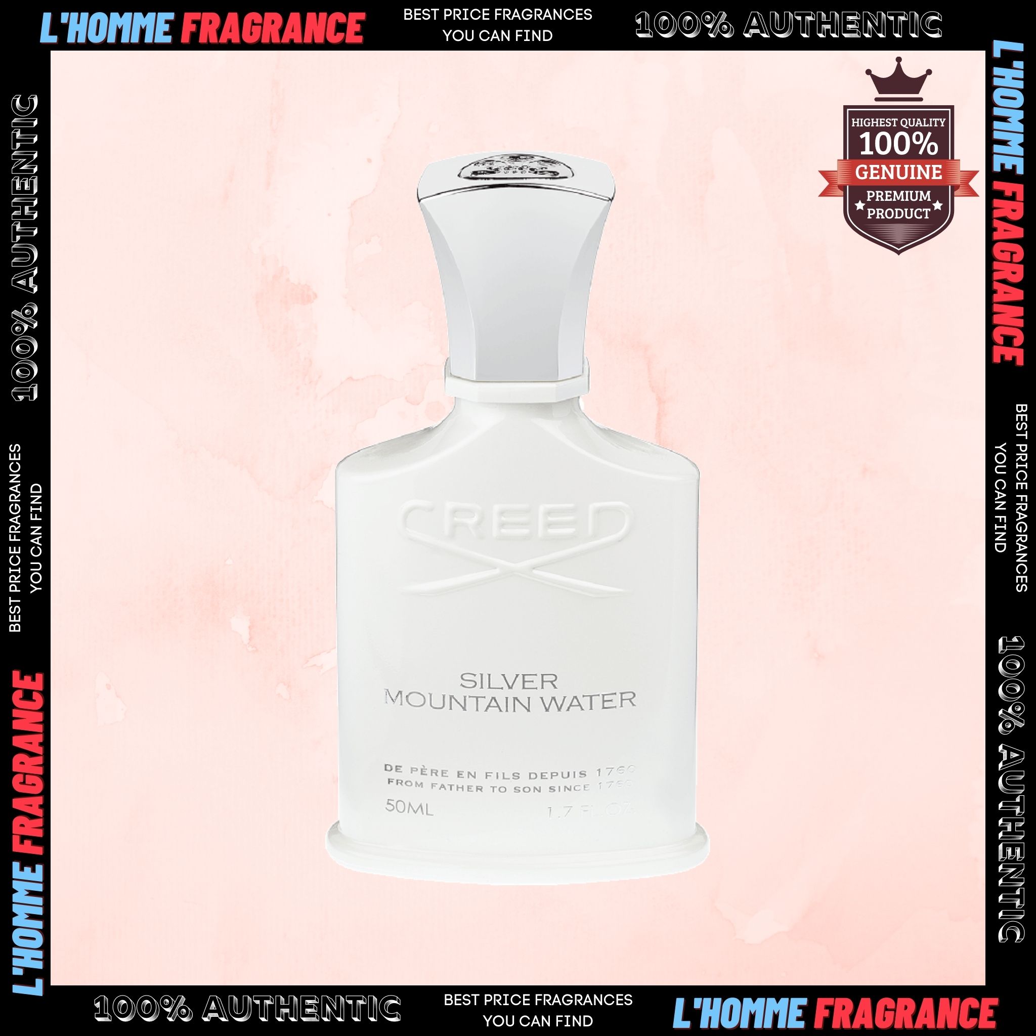 [Chiết][10ml] Creed Silver Mountain Water