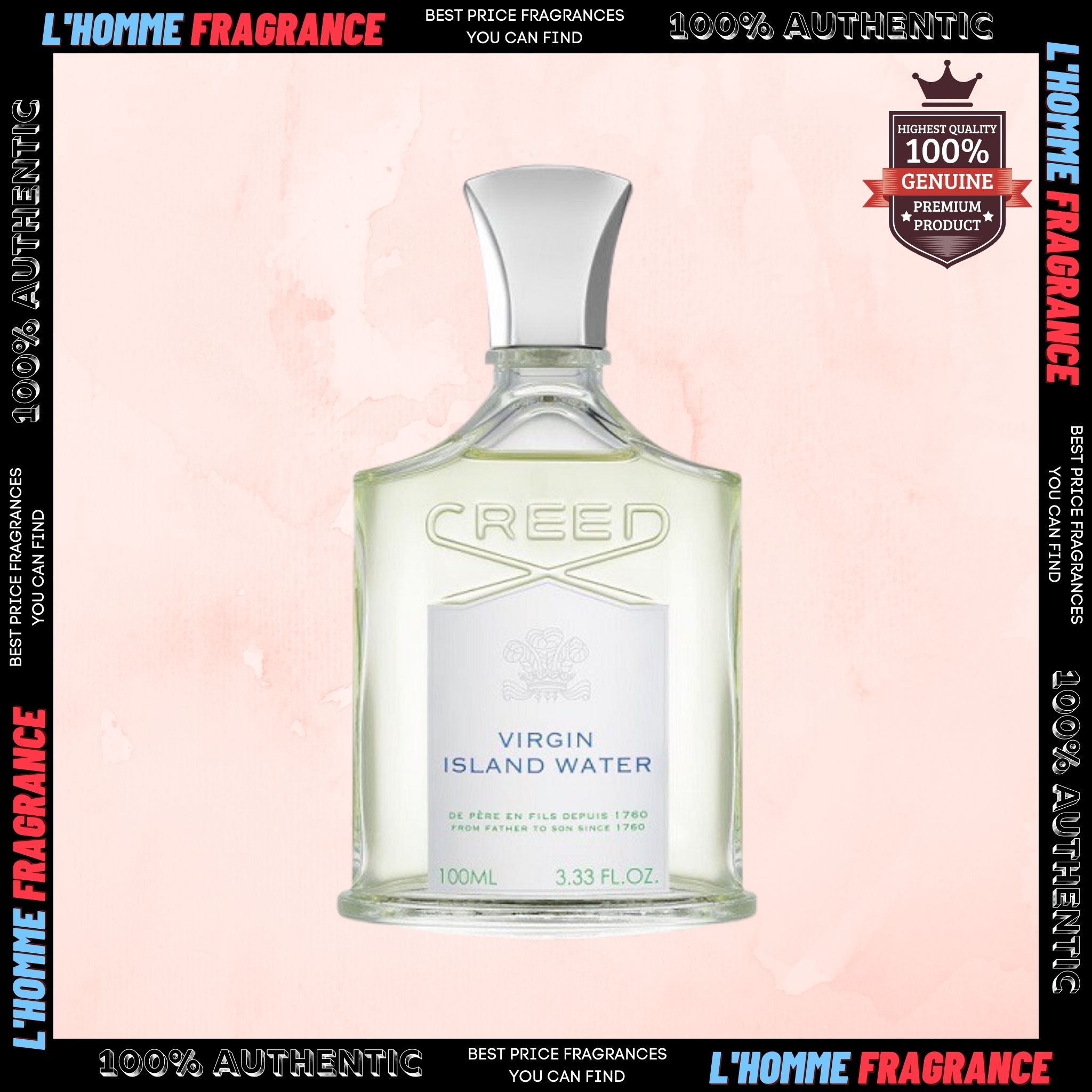 [Chiết][10ml] Creed Virgin Island Water