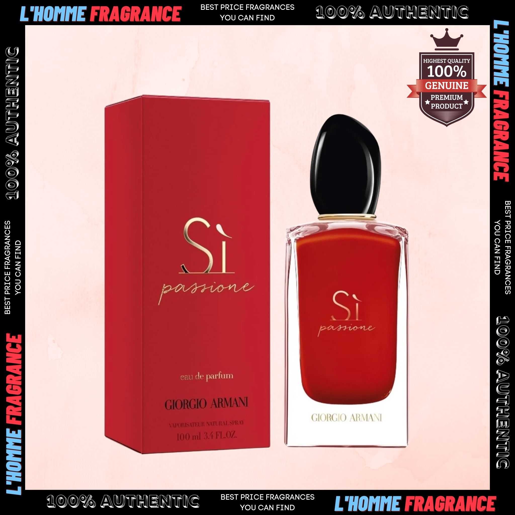 [Chiết][10ml] Giorgio Armani Si Passione (Sì đỏ)