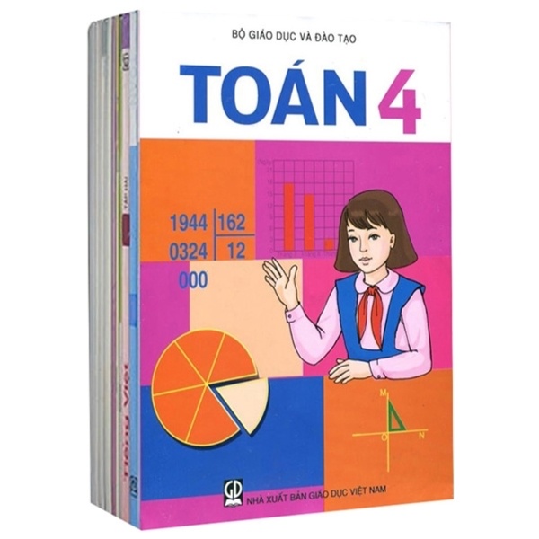 Sách Giáo Khoa Bộ Lớp 4 - Sách Bài Học (Bộ 9 Cuốn)