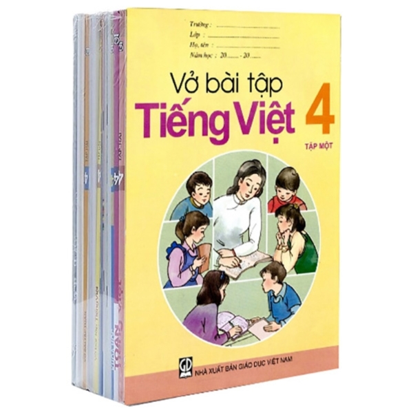 Sách Giáo Khoa Bộ Lớp 4 - Sách Bài Tập (Bộ 11 Cuốn)