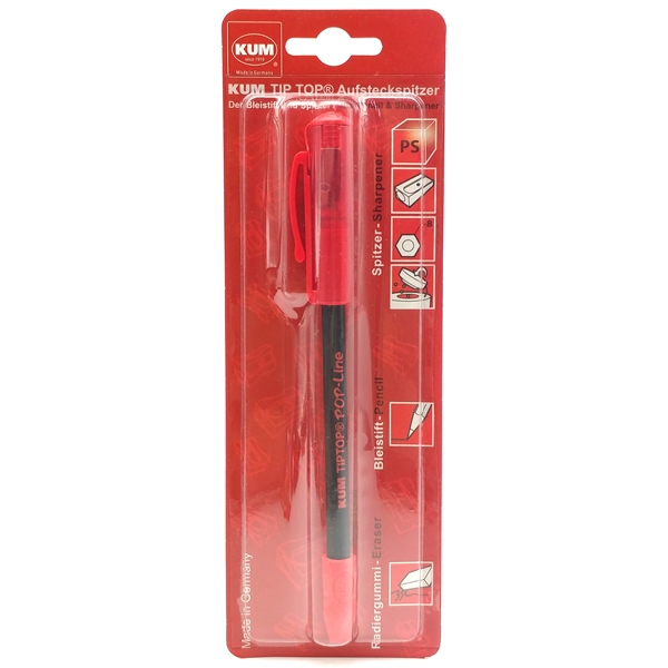 Bút Chì Gỗ Tip Top Pop EB - Kum 3470222 - Màu Đỏ