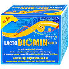 Cốm Vi Sinh Lacto Biomin Gold Hd Pharma Hỗ Trợ Điều Trị Rối Loạn Tiêu Hóa, Tiêu Chảy 5G