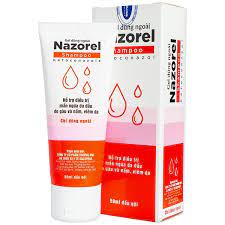 Dầu Gội Trị Gàu Nazorel Shampoo Ketoconazol 50Ml