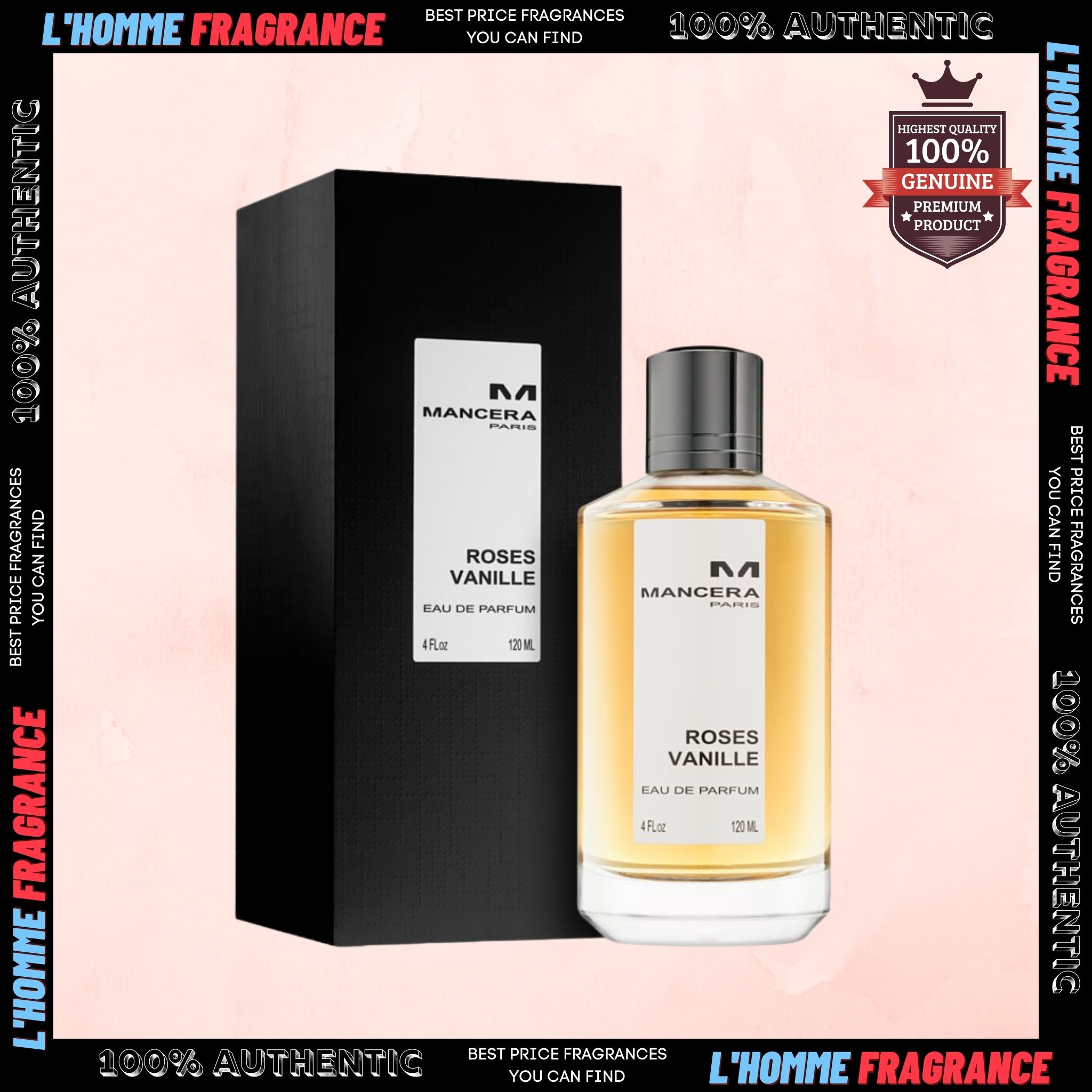 [Chiết][10ml] Mancera Roses Vanille