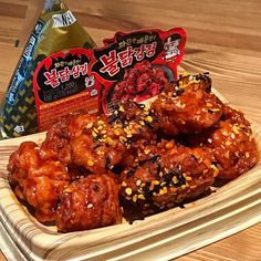 Gà rán sốt samyang
