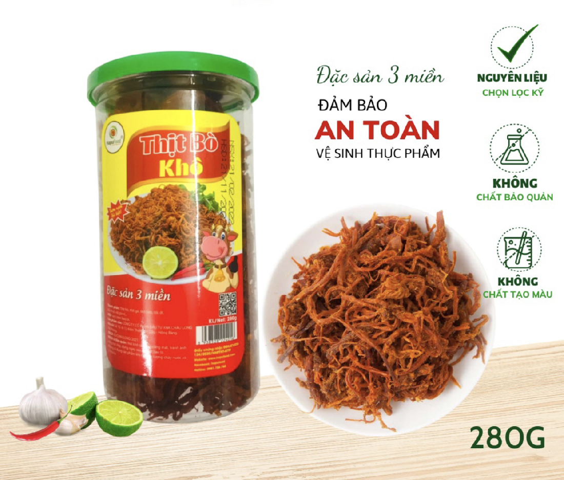 Khô bò sợi
