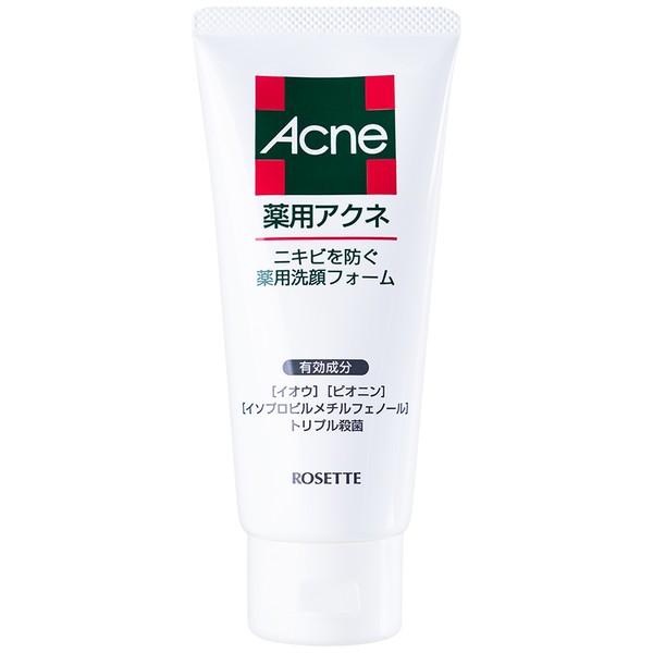 Sữa Rửa Mặt Tạo Bọt Rosette Acne Face Wash Dành Cho Da Mụn 130G
